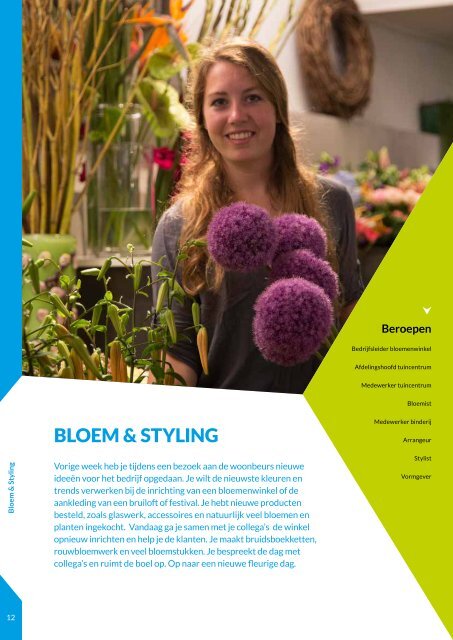 Brochure mbo Op weg naar jouw droombaan 2017-2018