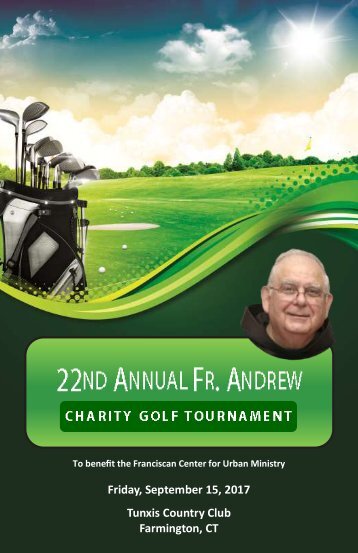 2017 Fr Andrew Charity Golf Tournament Program Book