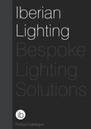 Iberian Lighting product catalogue