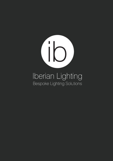 Iberian Lighting product catalogue