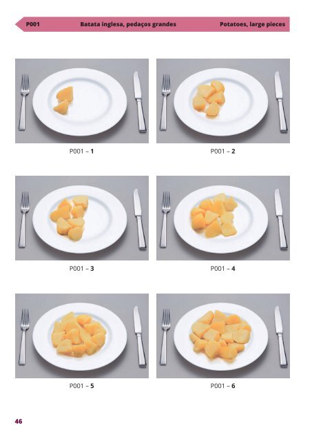 Manual Fotográfico de Quantificação Alimentar