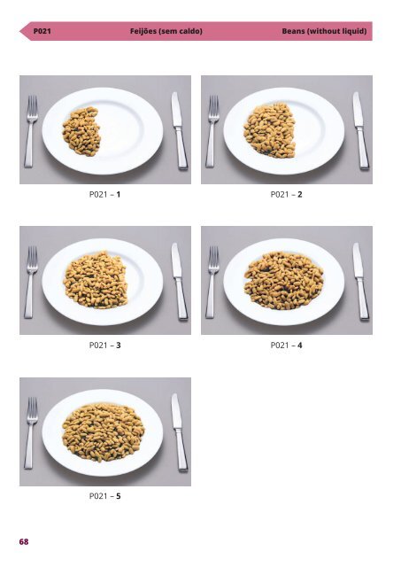 Manual Fotográfico de Quantificação Alimentar