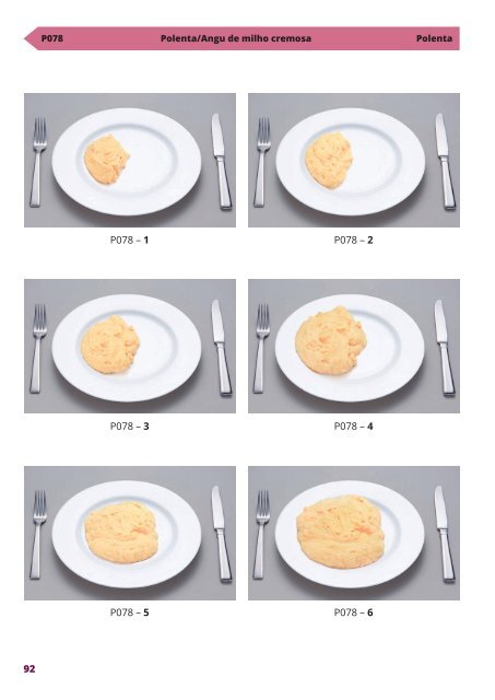 Manual Fotográfico de Quantificação Alimentar