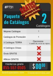 Paquetes de Catalogos - Gane mucho mas con diversidad de Marcas y Catalgos