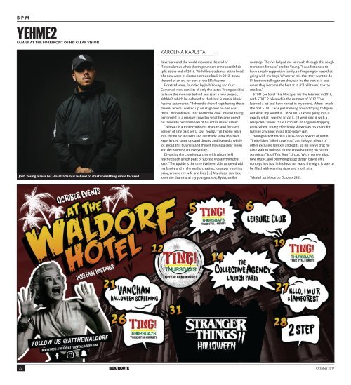 BeatRoute Magazine BC Print Edition October 2017