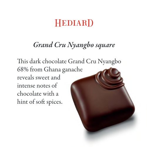 Hediard Chocolates Catalog