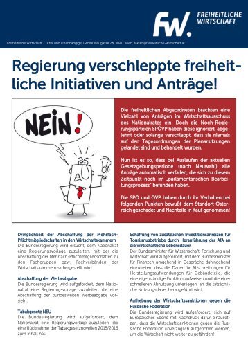 FW-Verhinderte freiheitliche Anträge-August 2017