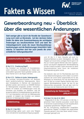 FW-Überblick über die Änderungen in der Gewerbeordnung-Sept2017