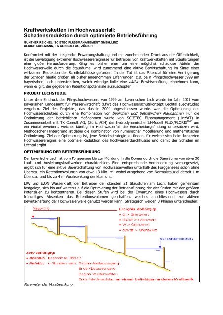 Schadensreduktion durch optimierte Betriebsführung - TK Consult AG