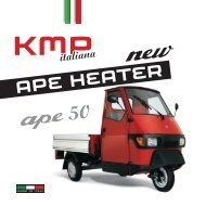 Piaggio APE Heizung APE Heater