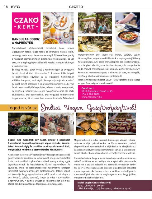 InfoPont Magazin OKTOBER