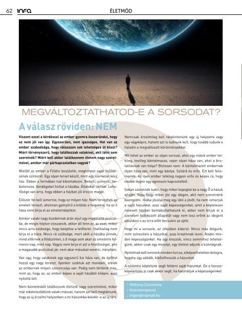 InfoPont Magazin OKTOBER