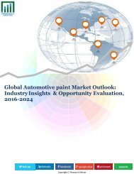 Automotive Paint Market (2017-2024)- Research Nester