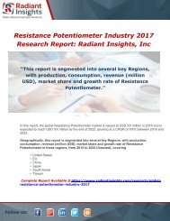 Global Resistance Potentiometer Industry 2017 Market Research Report