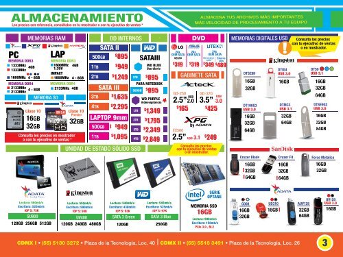 Catálogo de Tecnología SUMITEL Vig. 19NOV´17