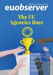 Regions & Cities: The EU Agencies Race