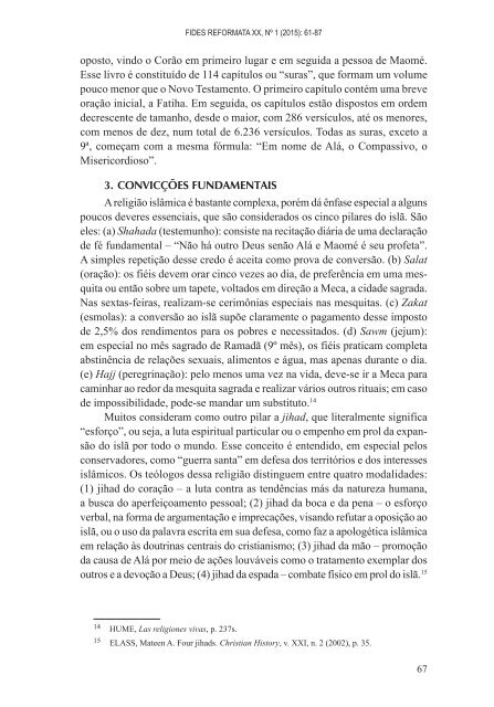 Fides 20 N1 - Revista do Centro Presbiteriano Andrew Jumper