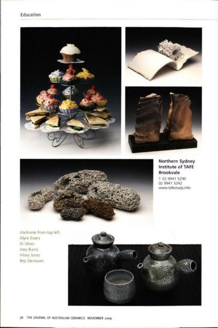 The Journal of Australian Ceramics Vol 48 No 3 November 2009