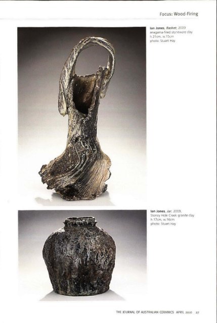 The Journal of Australian Ceramics Vol 49 No 1 April 2010