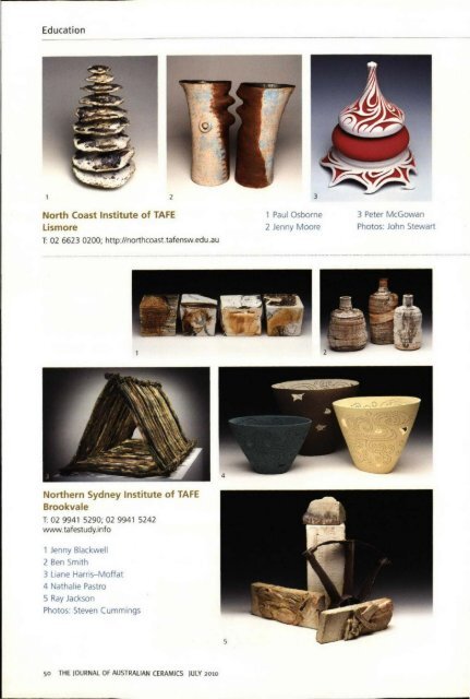 The Journal of Australian Ceramics Vol 49 No 2 July 2010