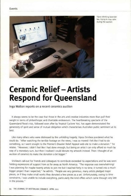 The Journal of Australian Ceramics Vol 50 no 1 April 2011