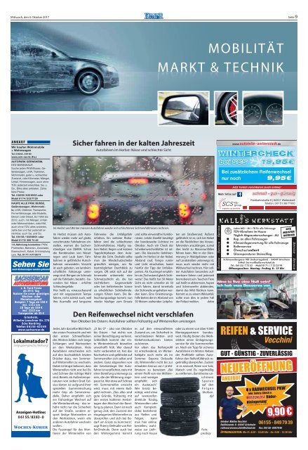 Wochen-Kurier 40/2017 - Lokalzeitung für Weiterstadt und Büttelborn