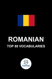 Romanian Top 88 Vocabularies