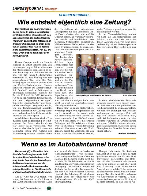 DP Landesjournal Thueringen Ausgabe Dezember 2012