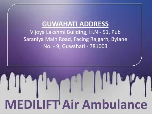 India’s Best and Affordable Air Ambulance from Kolkata to Delhi by Medilift