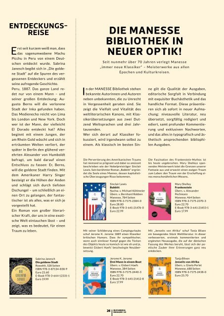 wirthmiller Magazin Herbst/Winter 2017