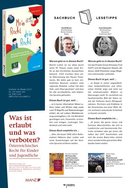 wirthmiller Magazin Herbst/Winter 2017