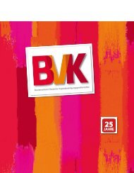 Jubiläumsschrift - 25 Jahre BVK