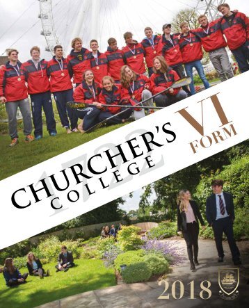 Churcher's College Sixth Form Prospectus 2018