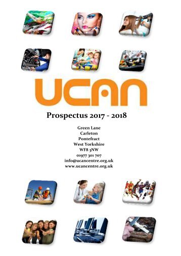 2017 - 2018 UCAN Prospectus