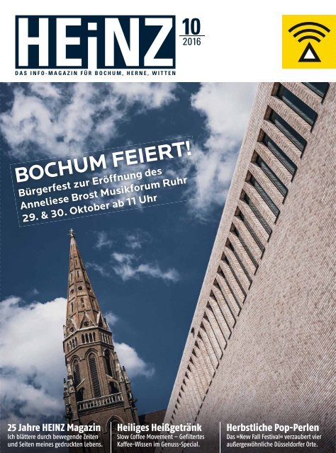 HEINZ Magazin Bochum 10-2016
