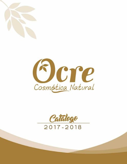 CATÁLOGO OCRE 2017/18