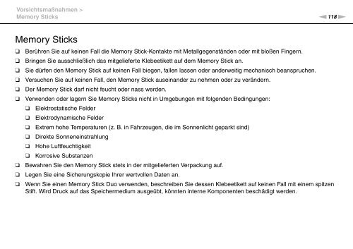 Sony VPCEB3D4E - VPCEB3D4E Mode d'emploi Allemand