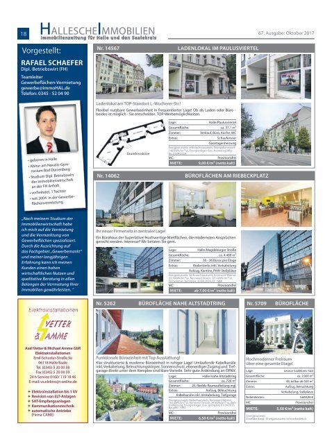 Hallesche-Immobilienzeitung-Ausgabe  67, Oktober 2017