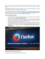 Reset Your Firefox Preferences by Calling at Mozilla Firefox Technical Support Number +1-855-490-2999