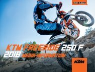 KTM FREERIDE 250 F 2018 Media-Information_DE