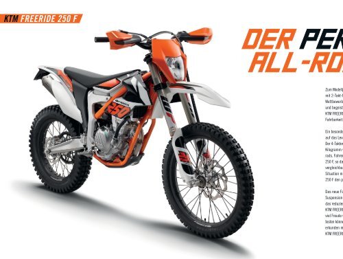 KTM FREERIDE 250 F 2018 Media-Information_DE