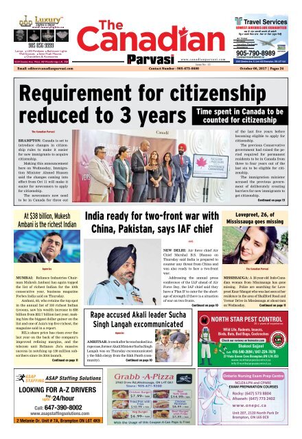 The Canadian Parvasi Issue 15