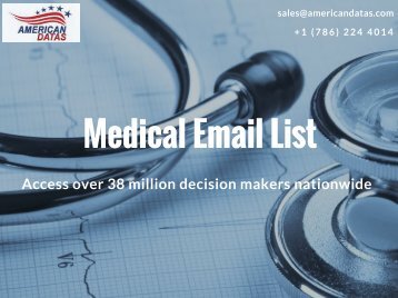 Medical Email List