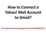 How to Connect a Yahoo Mail Account to Gmail?