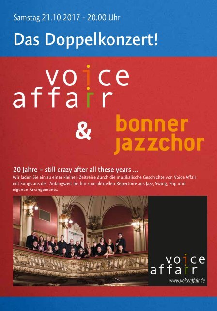 20 Jahre Voice Affair