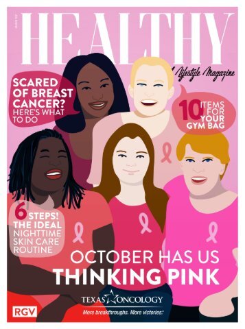 Healthy RGV Issue 107 - October Has Us Thinking Pink 