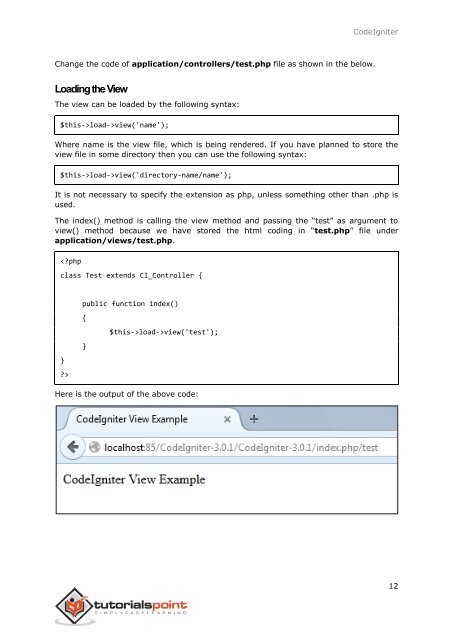 codeigniter_tutorial