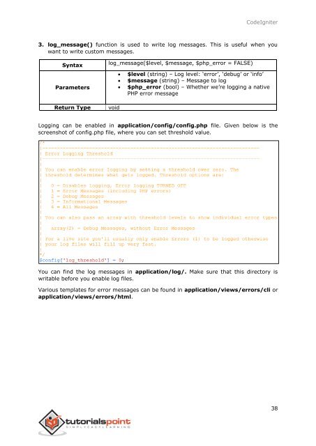 codeigniter_tutorial