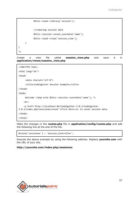 codeigniter_tutorial