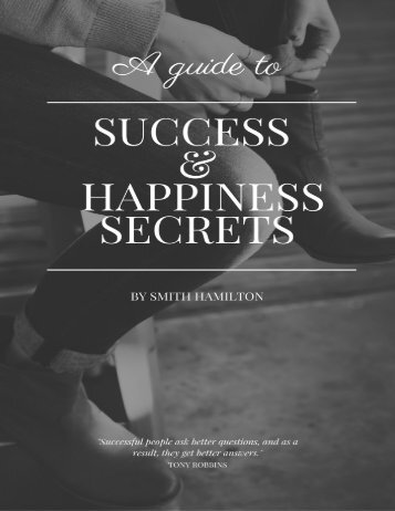 Happiness & Sucess Secret